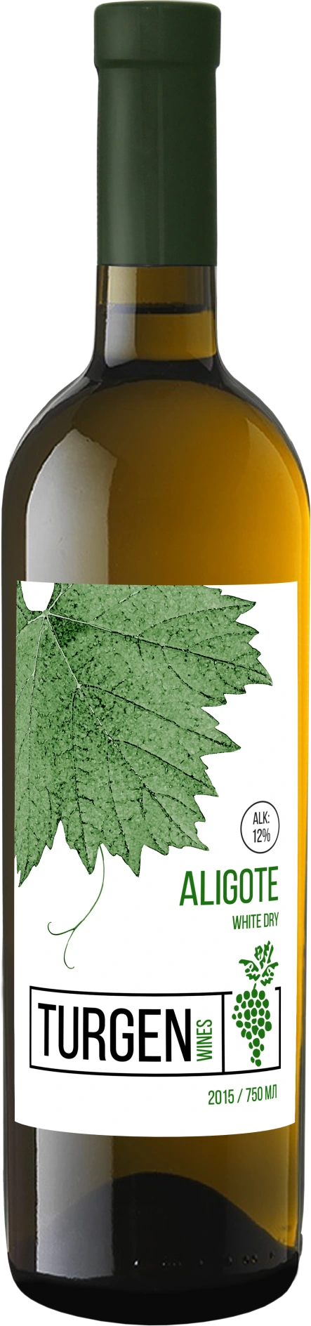 Бутылка вина «Turgen Silver – Aligote»